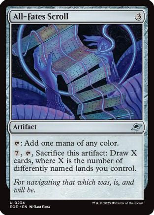 All-Fates Scroll (EOE-234) - uncommon - Foil