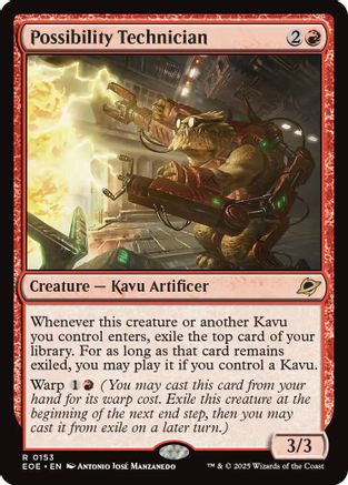Possibility Technician (EOE-153) - rare - Foil
