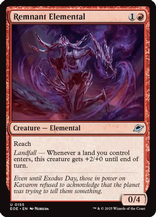 Remnant Elemental (EOE-155) - uncommon
