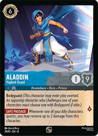 Aladdin - Vigilant Guard (29) - DLPC - Promo - Cold Foil
