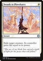 Swords to Plowshares (GN3-019) - uncommon