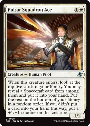 Pulsar Squadron Ace (EOE-028) - uncommon