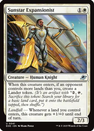 Sunstar Expansionist (EOE-041) - rare