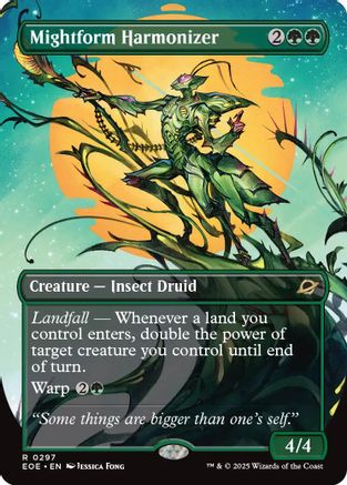 Mightform Harmonizer (Borderless) (EOE-297) - rare - Foil