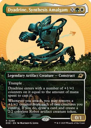 Dyadrine, Synthesis Amalgam (Borderless) (EOE-298) - rare - Foil