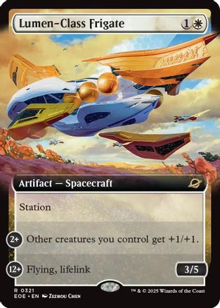 Lumen-Class Frigate (Extended Art) (EOE-321) - rare