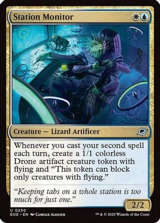 Station Monitor (EOE-230) - uncommon - Foil