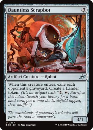Dauntless Scrapbot (EOE-237) - uncommon - Foil