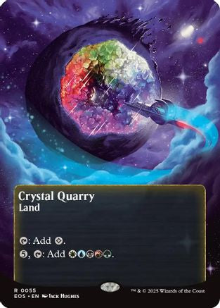 Crystal Quarry (0055) (Borderless) (EOS-055) - rare