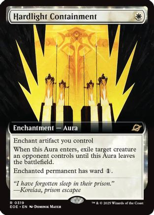 Hardlight Containment (Extended Art) (EOE-319) - rare