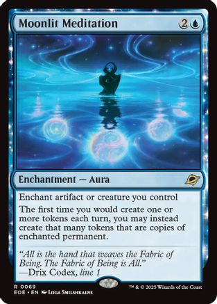 Moonlit Meditation (EOE-069) - rare - Foil