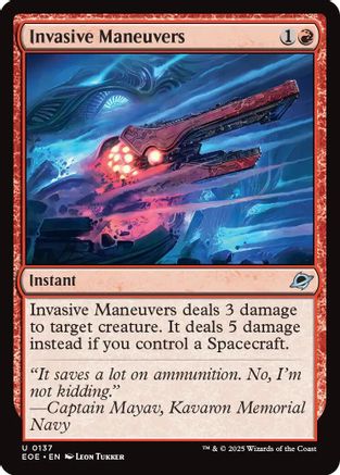 Invasive Maneuvers (EOE-137) - uncommon