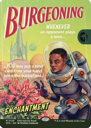 Burgeoning (Showcase) (SPG-126) - mythic