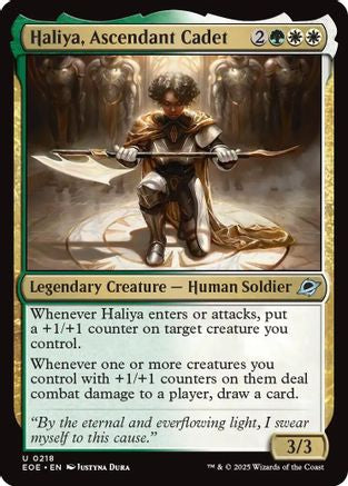 Haliya, Ascendant Cadet (EOE-218) - uncommon