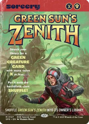 Green Sun's Zenith (Showcase) (SPG-127) - mythic