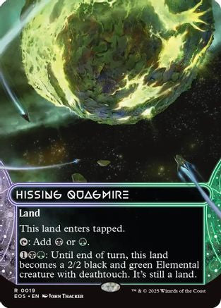 Hissing Quagmire (0019) (Borderless) (EOS-019) - rare - Foil