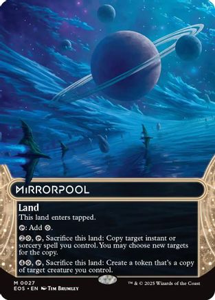 Mirrorpool (0027) (Borderless) (EOS-027) - mythic