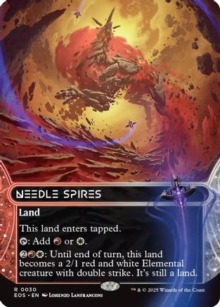 Needle Spires (0030) (Borderless) (EOS-030) - rare