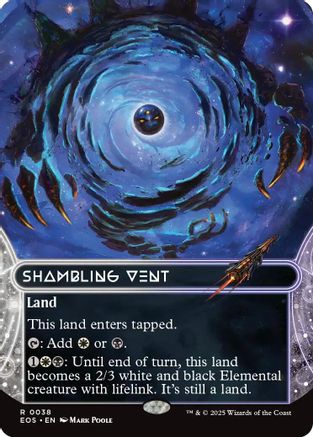 Shambling Vent (0038) (Borderless) (EOS-038) - rare - Foil