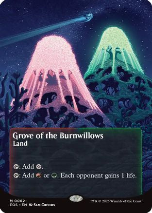 Grove of the Burnwillows (0062) (Borderless) (EOS-062) - mythic