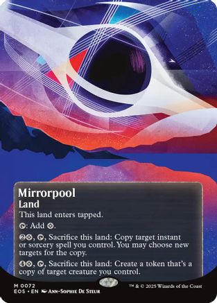 Mirrorpool (0072) (Borderless) (EOS-072) - mythic - Foil