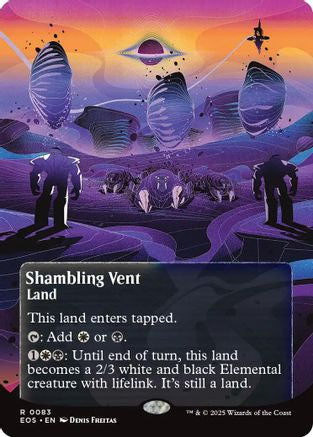 Shambling Vent (0083) (Borderless) (EOS-083) - rare
