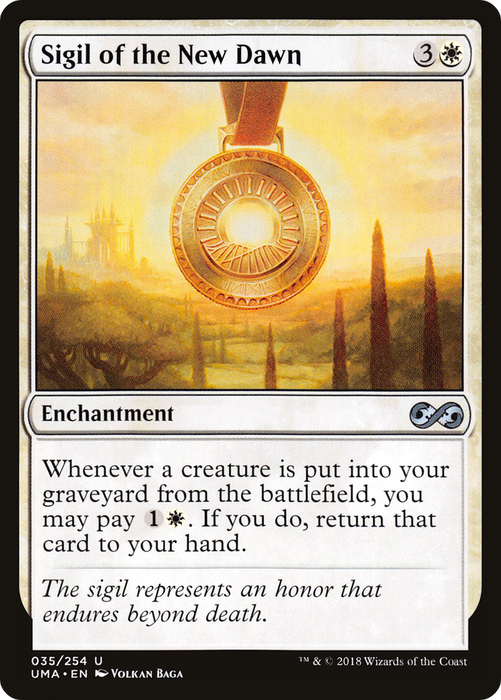 Sigil of the New Dawn (UMA-035) - uncommon - Foil