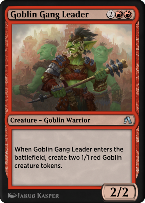 Goblin Gang Leader (XANA-040) - uncommon