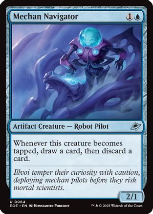 Mechan Navigator (EOE-064) - uncommon - Foil