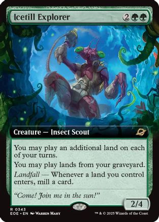 Icetill Explorer (Extended Art) (EOE-343) - rare