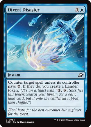 Divert Disaster (EOE-055) - common - Foil