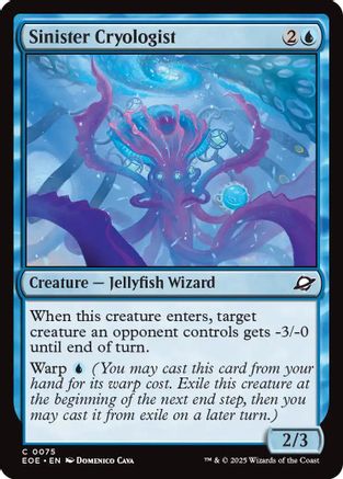 Sinister Cryologist (EOE-075) - common