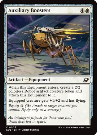 Auxiliary Boosters (EOE-005) - common - Foil
