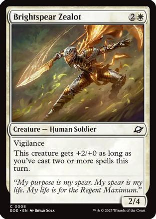 Brightspear Zealot (EOE-008) - common