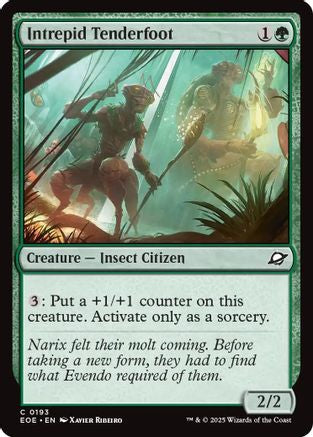 Intrepid Tenderfoot (EOE-193) - common - Foil