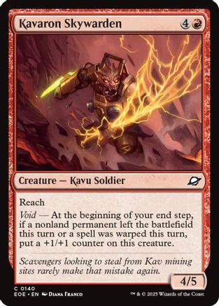 Kavaron Skywarden (EOE-140) - common - Foil