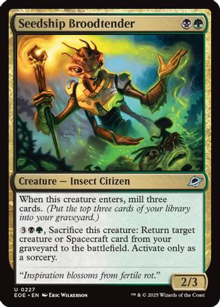 Seedship Broodtender (EOE-227) - uncommon - Foil