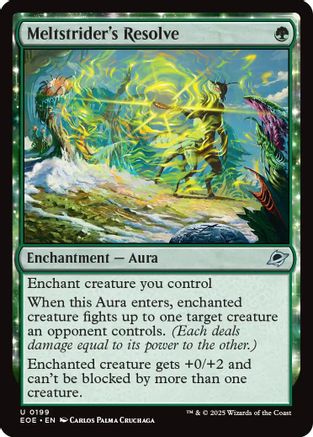 Meltstrider's Resolve (EOE-199) - uncommon - Foil