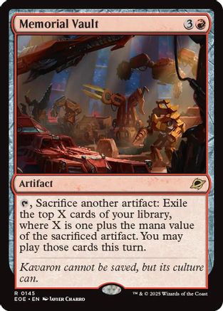Memorial Vault (EOE-145) - rare