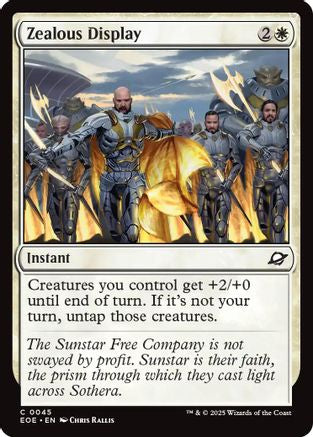 Zealous Display (EOE-045) - common - Foil