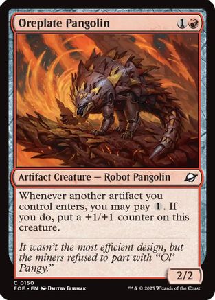Oreplate Pangolin (EOE-150) - common - Foil