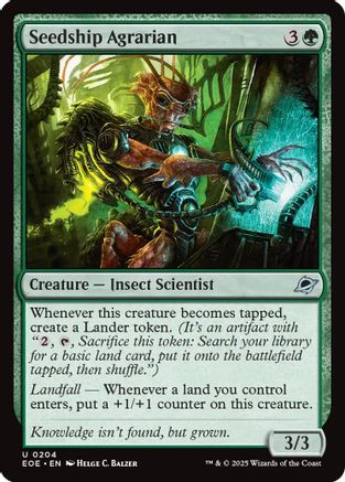 Seedship Agrarian (EOE-204) - uncommon - Foil