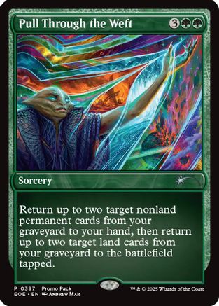 Pull Through the Weft (PPEOE-397) - uncommon - Foil