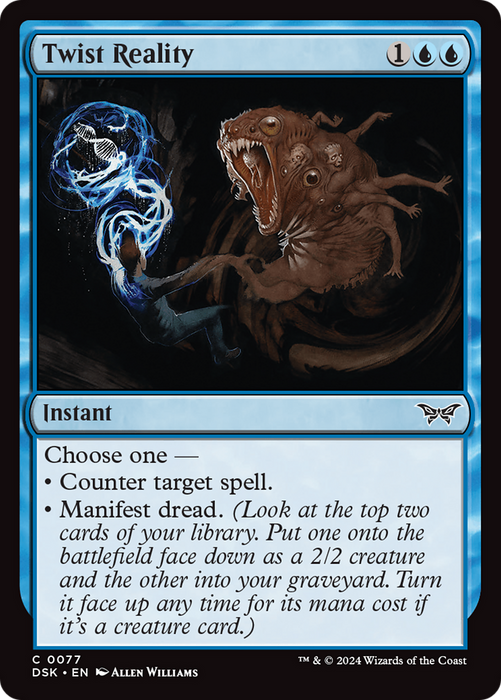 Twist Reality (DSK-077) - common - Foil