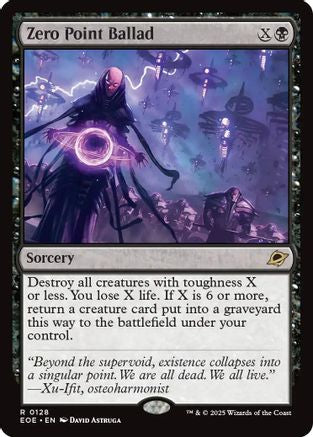 Zero Point Ballad (EOE-128) - rare - Foil