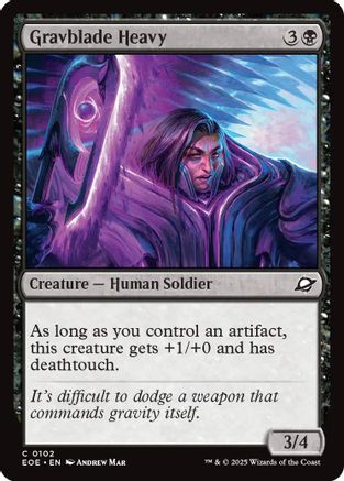 Gravblade Heavy (EOE-102) - uncommon - Foil