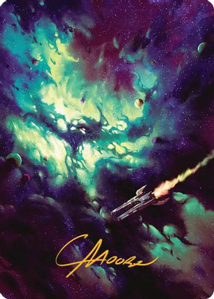 Blinkmoth Nexus Art Card (Gold-Stamped Signature) (AAEOE-042) - special