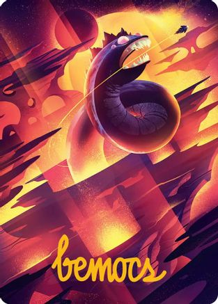 Bonders' Enclave Art Card (Gold-Stamped Signature) (AAEOE-049) - special