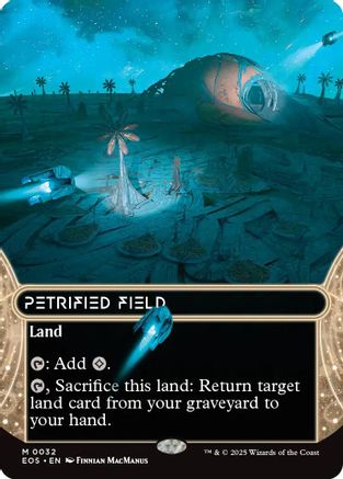 Petrified Field (0032) (Borderless) (EOS-032) - mythic - Foil