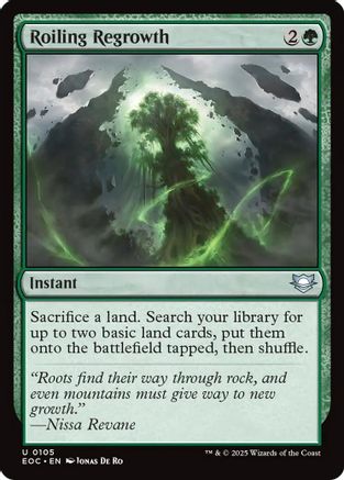 Roiling Regrowth (EOC-105) - uncommon